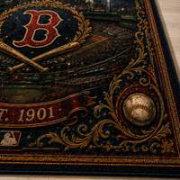 BOS Heritage Emblem - Ornate Ballpark Statement Rug
