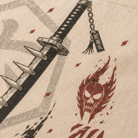 Renji - Ink Brush Blade and Sixth Division Kanji Tote