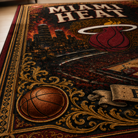 MIA Vintage Emblem - Ornamental Poster Rug