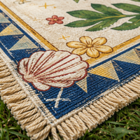 Straw Hat Horizon - Centered Medallion Adventure Rug