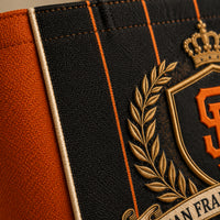 SF Heritage Crest - Pinstripe Emblem Tote Bag
