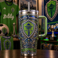Rave Green Heraldry - SEA Crest Tumbler