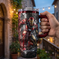 Fractured Steel - IM Armored Motion Tumbler
