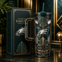 Deco Ascendant - PHI Emerald Emblem Tumbler