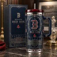 BOS Navy Heraldry - Fenway in Engraved Stillness