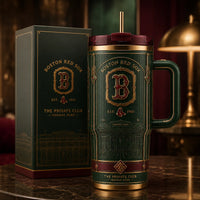 BOS Fenway Ledger - An Engraved Study in Green and Gold