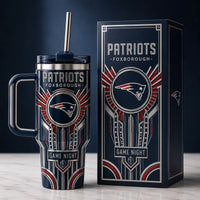 NE Game Night - Art Deco Emblem Tumbler