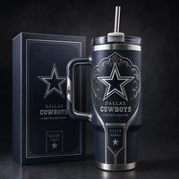 DAL Star Emblem - Navy Field, Silver Line