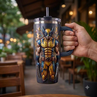 Logan Claws Out - Battle-Ready Tumbler